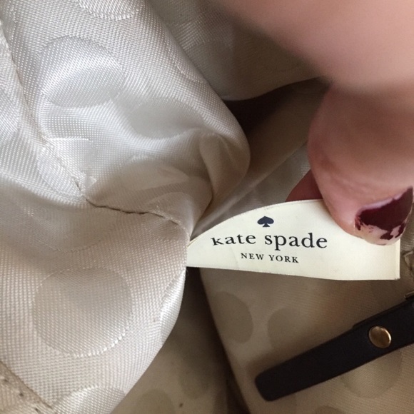 Kate Spade Gray leather purse - Picture 3 of 4